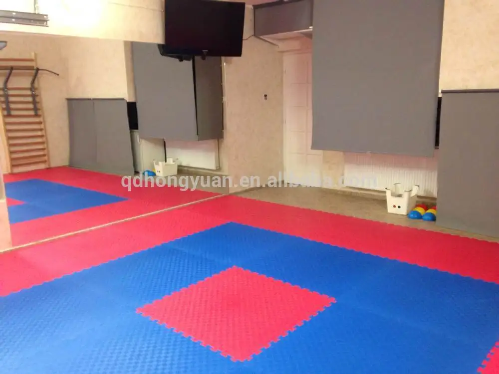 1m*1m*5cm EVA Tatami Mat for Martial Arts for Taekwondo Karate Judo Training Competition EVA foam puzzle mat Supplier