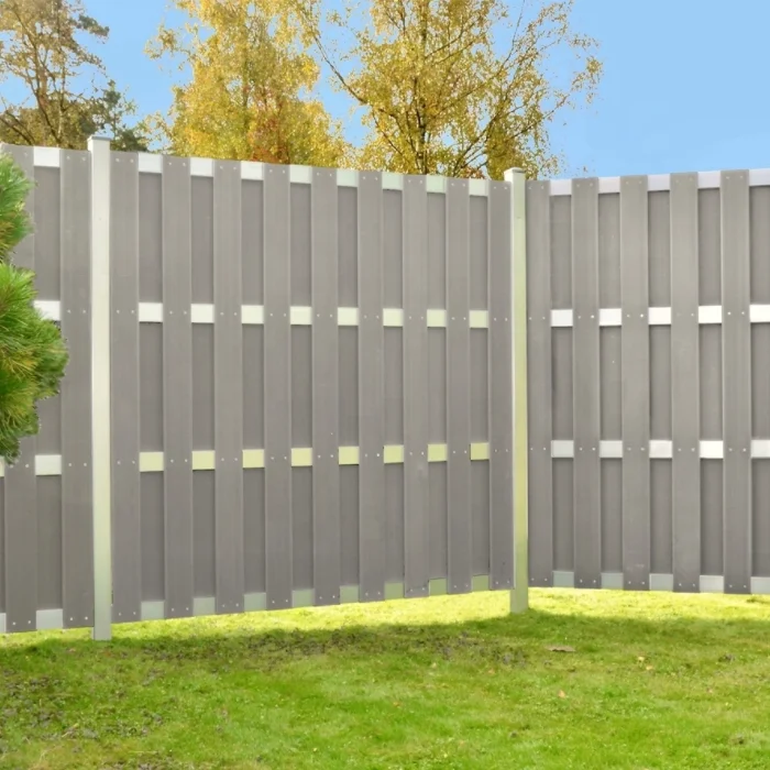Wholesale Easy Installed Wood Plastic Composite Outdoor Fence Panels
