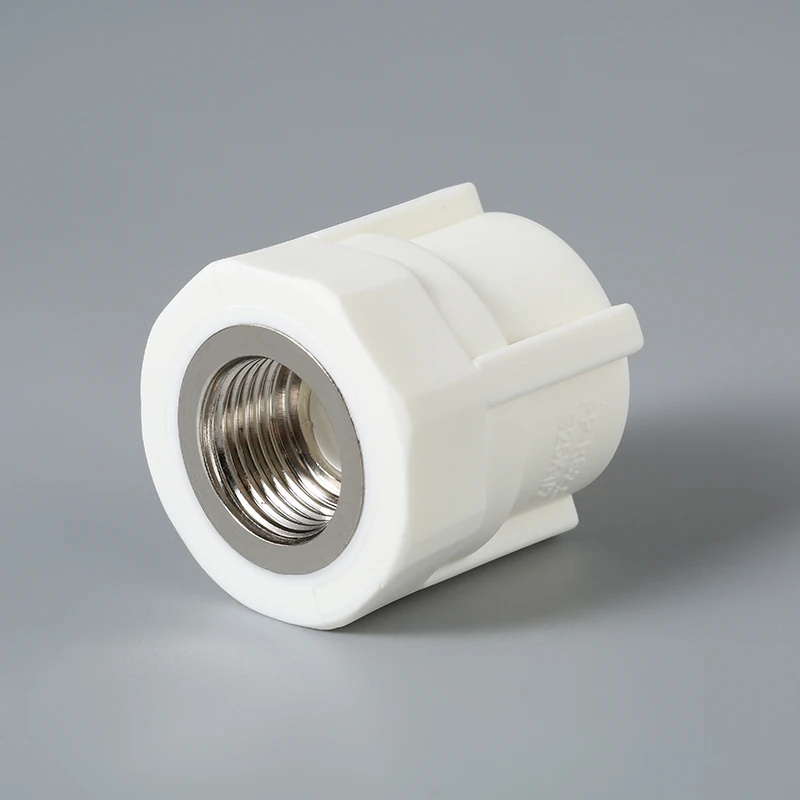 Plumbing Materials  Plastic Adaptor Female Direct 20x1/2 PPR Pipe Fitting