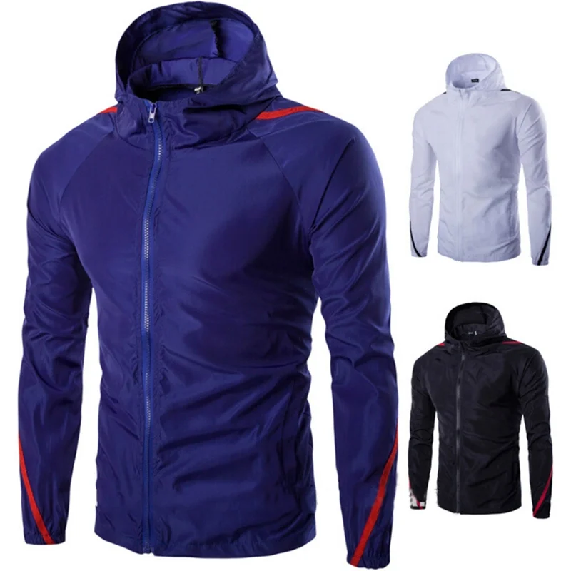 Sublimation Solid Windproof Micro-Fiber Custom Jackets with
