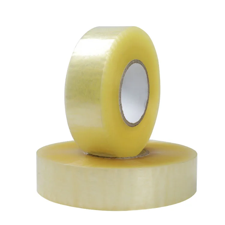 Custom Logo Transparent Waterproof Self-Adhesive Tape Roll Acrylic Colorless Industrial Duct Tape Office Adhesive Tape