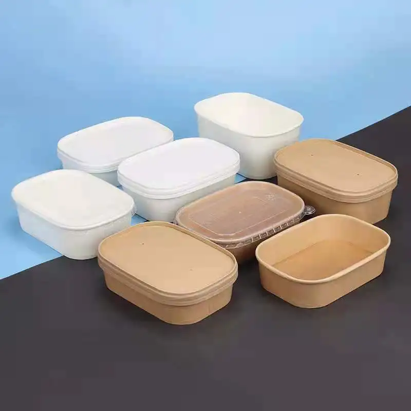 Новая одноразовая упаковочная коробка для еды из