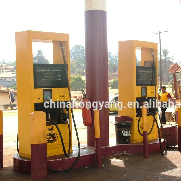Hot Sale petrol pump,Fuel Dispenser, filling Station equipment HONGYANG D series with 2nozzles