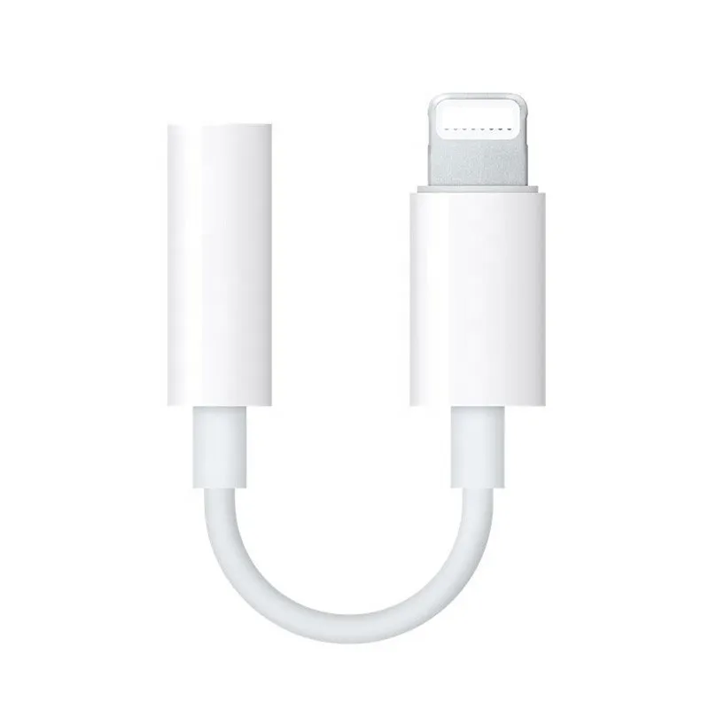 
for I7/i8 Apple cable Wired headset adapter from lighting to 3.5mm audio two in one conversion cable for iphone11 