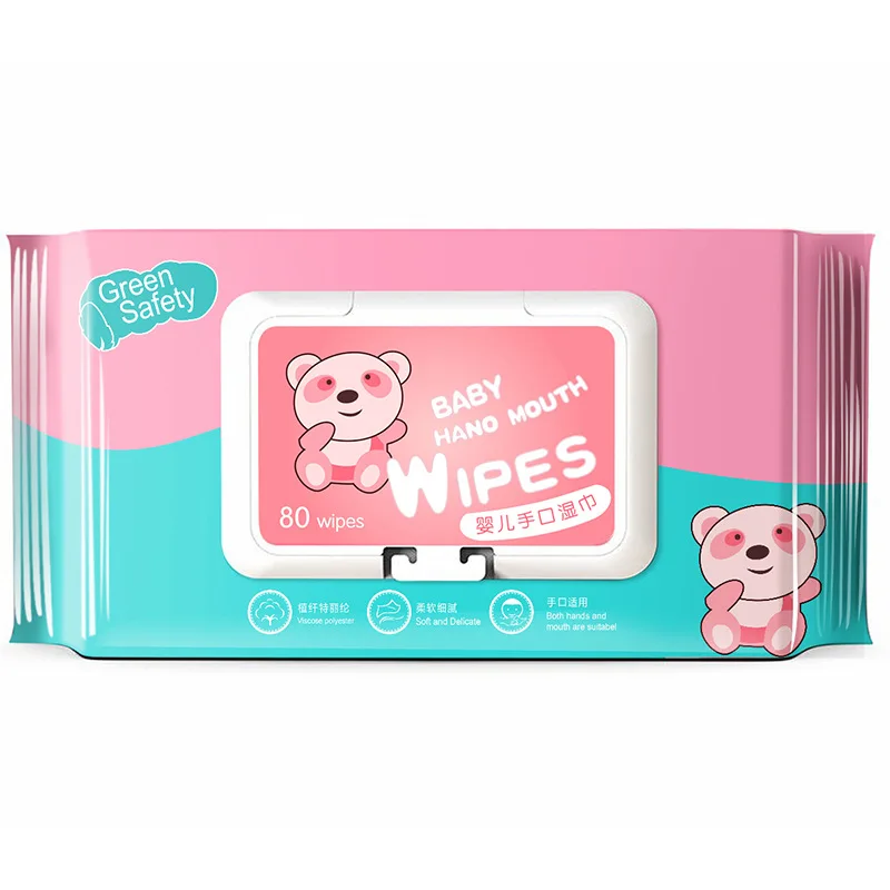 OEM China Manufacturer Baby Wipe Cotton Wet Wipes New Water Dispenser Biodegradable Baby Pamper Wipes