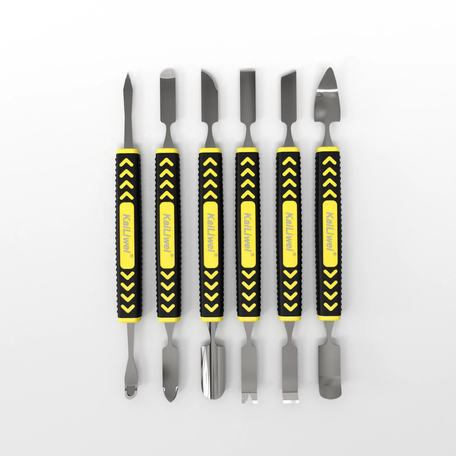 Metal Spudger 6pcs Set Small Pry Opening Hand Tools Kit For Mobile Phone Home Appliance Repair Disassemble Tools