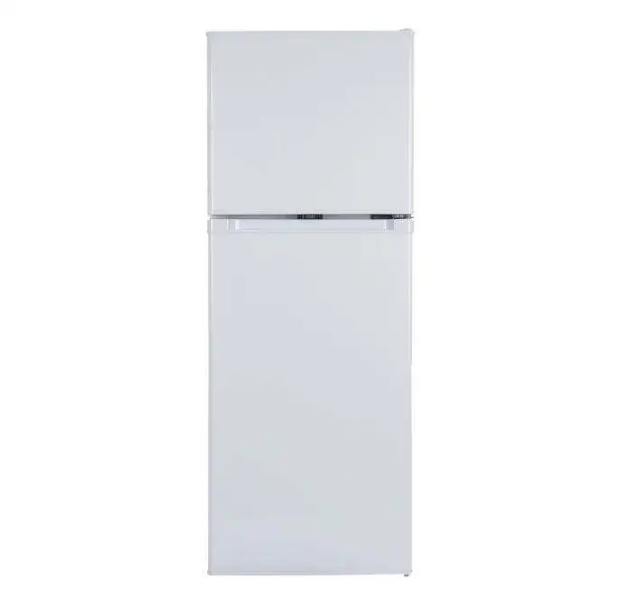 Домашний двухдверный верхний морозильник DC 12v 24v Солнечный холодильник для продажи