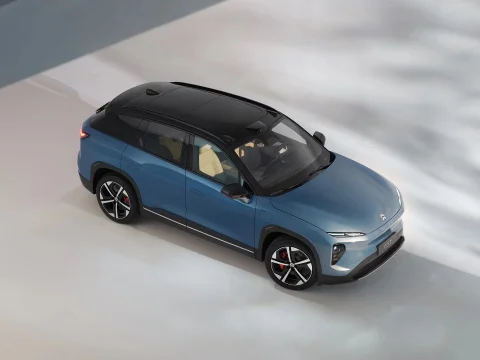 In Stock Big Space High Speed Ev Car Fast Electr Automobile Vehicles Car Nio Es7 575km 100kwh  4 Door 5 Seats Electric Car