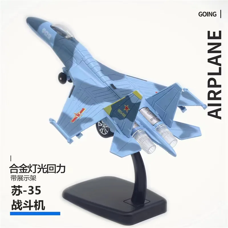 F15 1/64 Scale Diecast Airplane Model,Diecast Alloy Fighter Plane with Lights Sounds and Display Stand