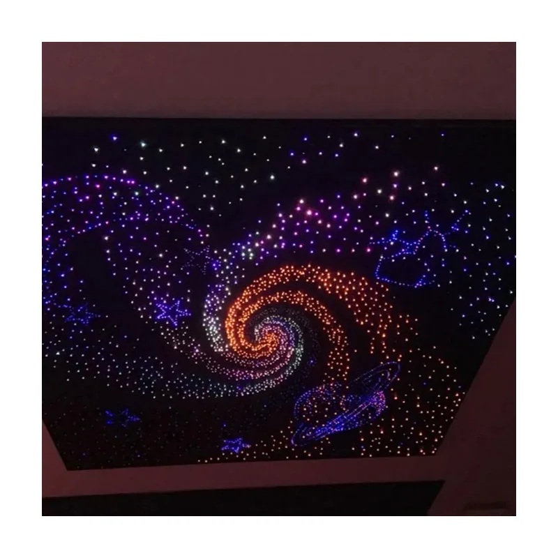 Customize Fiber Optic Lighting Star for Cinema Roof Ceiling Decoration Home Theater System Star Ceiling Led Fiber Optic Light