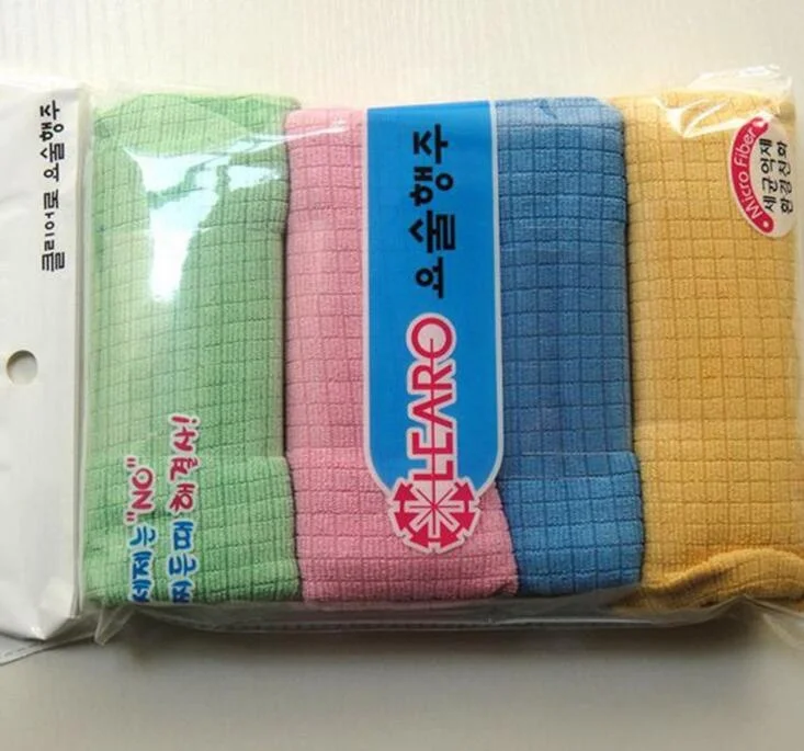 
80 polyester 20 polyamide custom print microfiber cleaning cloth 