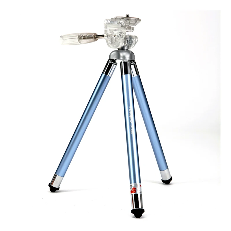 Fotopro 8 Section 3- Way Video Head Travel Lightweight Compact Camera Digital Tripod for Camera DSLR