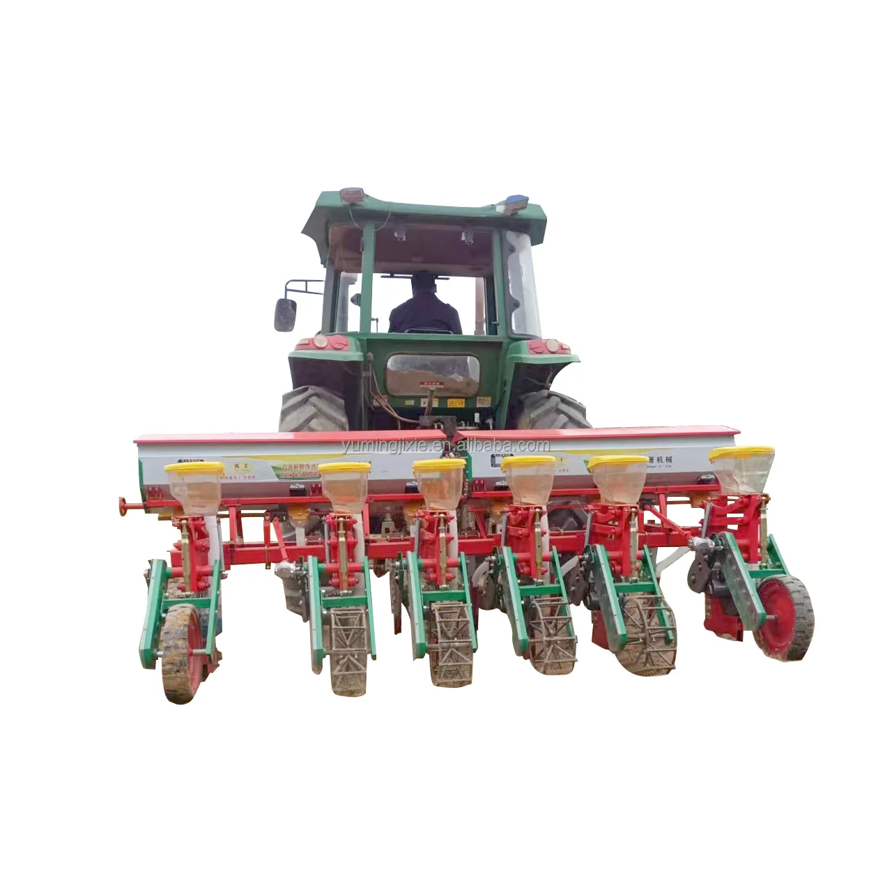 No Till Corn Seeder Tractor Driven Corn Fertiliser Seeder Maize Seeding Machine Multifunctional 3 Point Hitch Corn Seed Planter