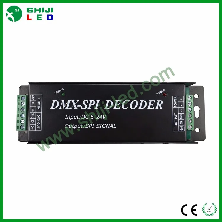 DMX512  Decoder automatic led controller DC12V-DC24V  for Led  lighting