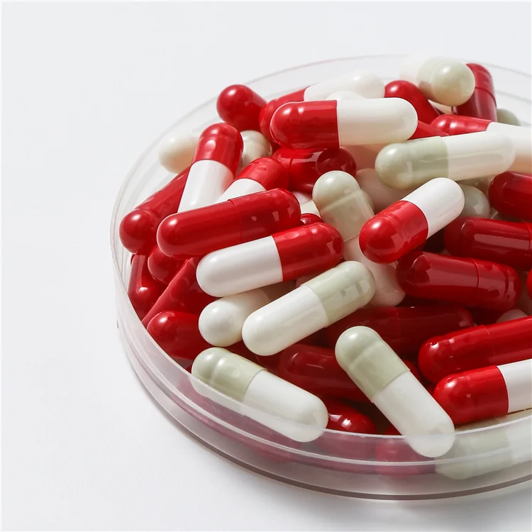 Free Sample 0# Acid-Proof Hard Gelatine Empty Capsules Separated Empty Gelatin Capsules