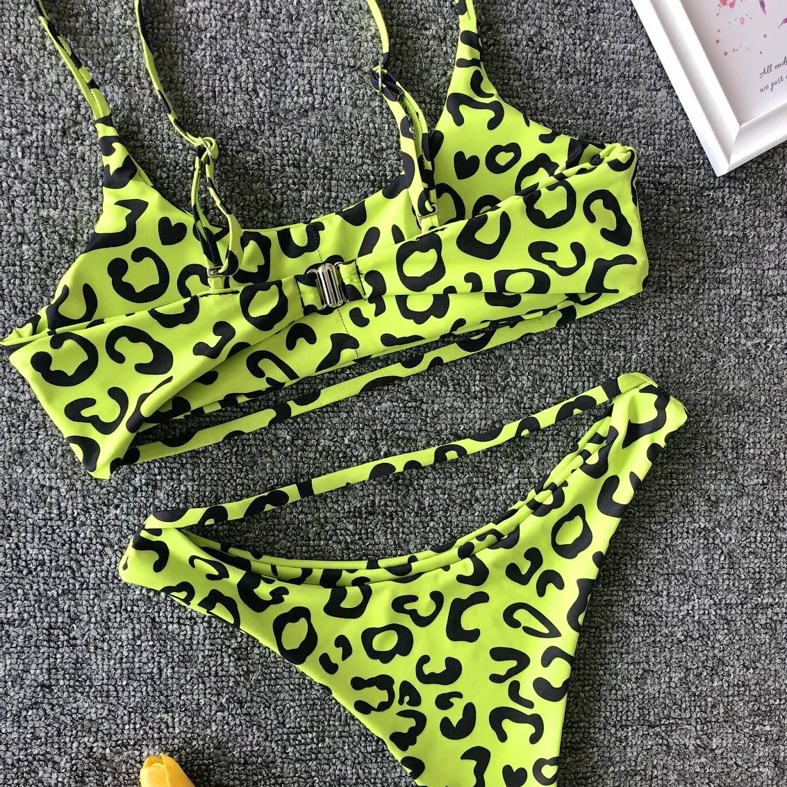 Sexy Thong One Piece Swimsuit 2021 Women Solid Bandage Bathing Suit Swimwear hollow out High Waist Cut Out Monokini