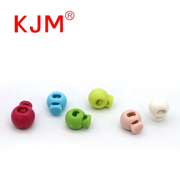 KJM регулируемый цветной Модный шнур с замком, пружинный переключатель, пластиковая крышка для рюкзака, одежды