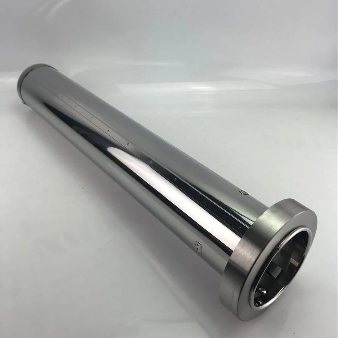 Stainless steel paper cup dispenser, adjustable round tube plastic cup coffee cup dispenser for home & hotel & restaurant