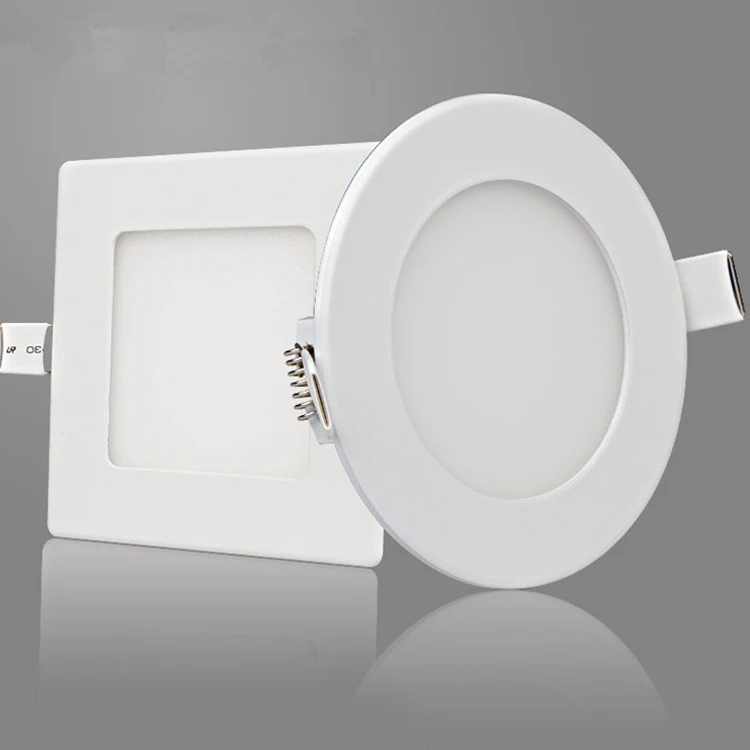Slim cheap new embedded surface indoor 3 6 9 12 15 18w frameless led panel light