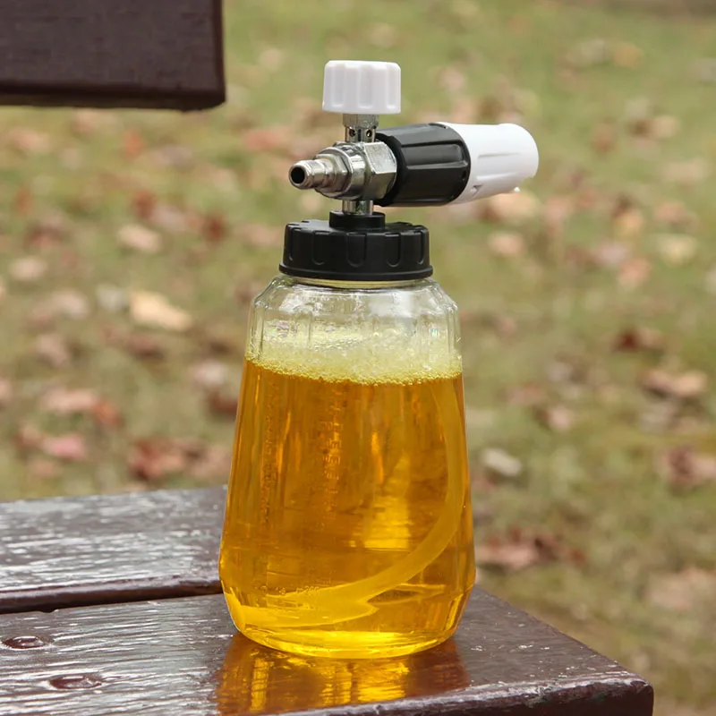 The New Listing Water Pressure Gun And Foam Cannon Wash Car Nickel Plate Snowfoam Lance