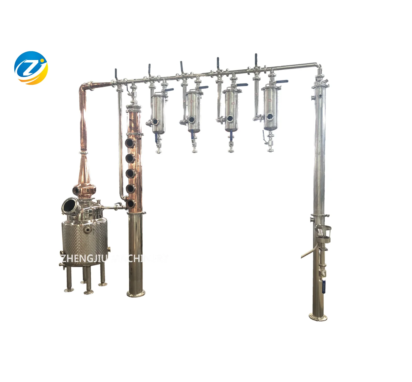 hot sale hydro fractional pyrolysis distillation column