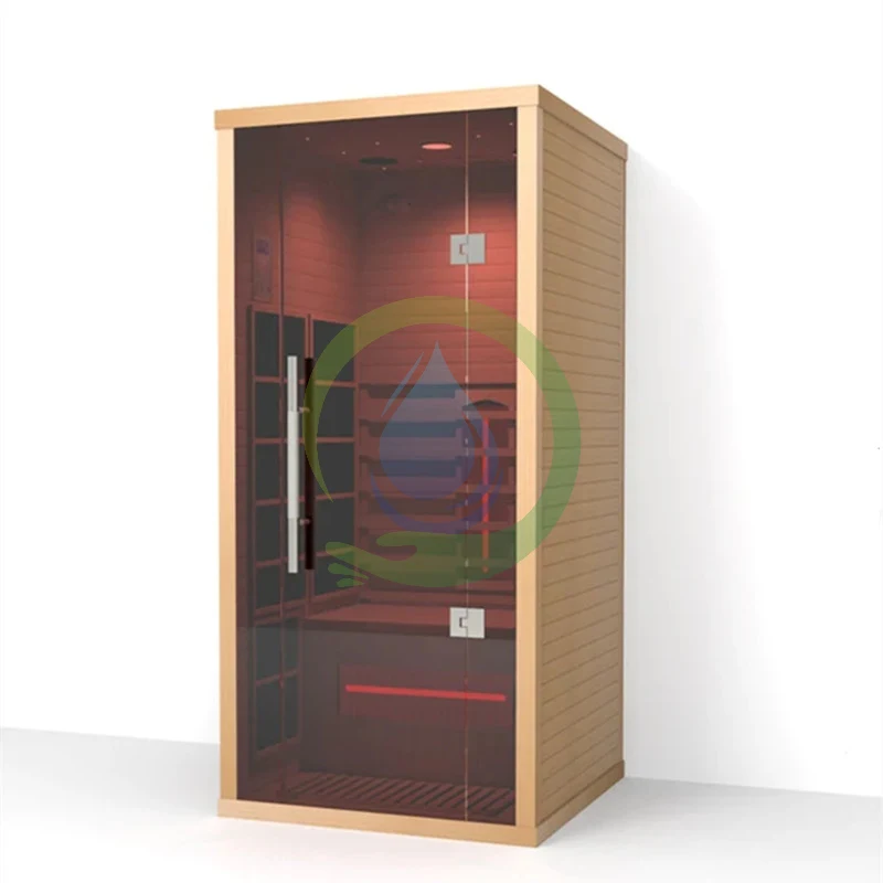 Infrared Dry Sauna Room Heater Near Infrared Far Sauna With Red Led Low Emf