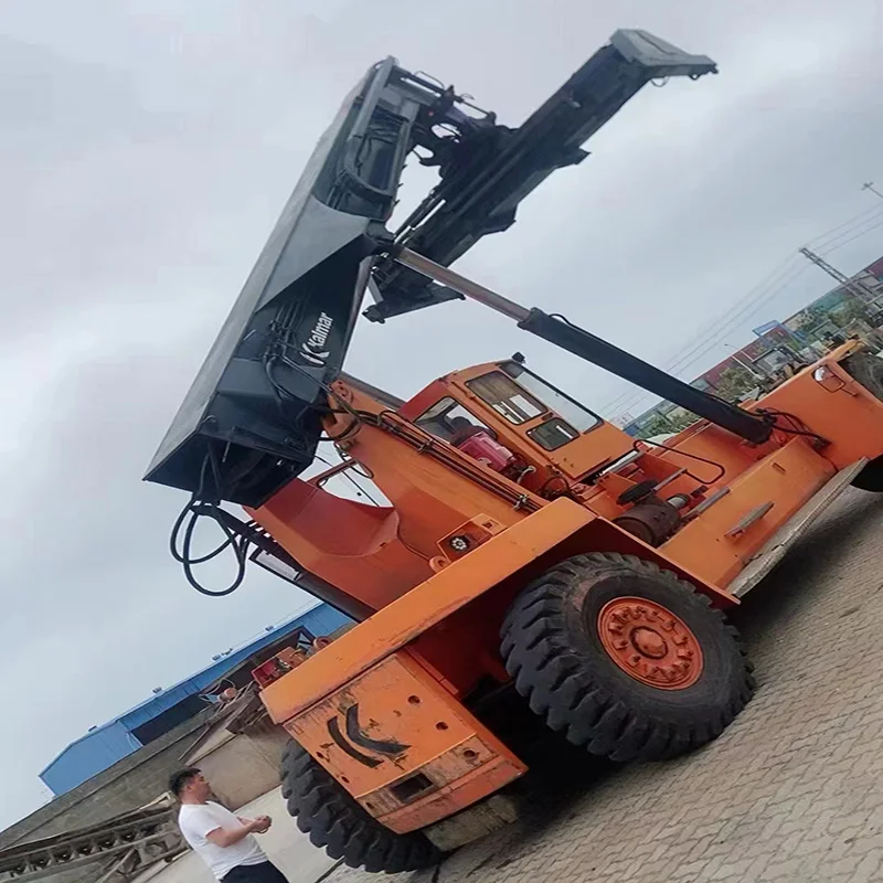 Used Reach Stacker Kalmar  Container Handler 41 Tons Kalmar Port Container Machine Box Forklift