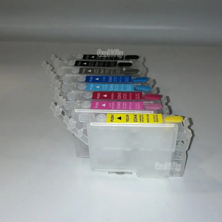 T034 refillable empty ink cartridge for Epson Stylus Photo 2100/2200 printer  ink cartridge wholesale recycle ink cartridge
