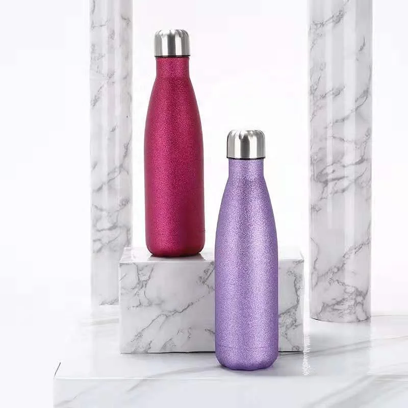 
750ML Single Wall Flask Cola 304 Stainless Steel Coca Flask Thermal Coke Flask Bottle Insulated Coca Cola Bottle 