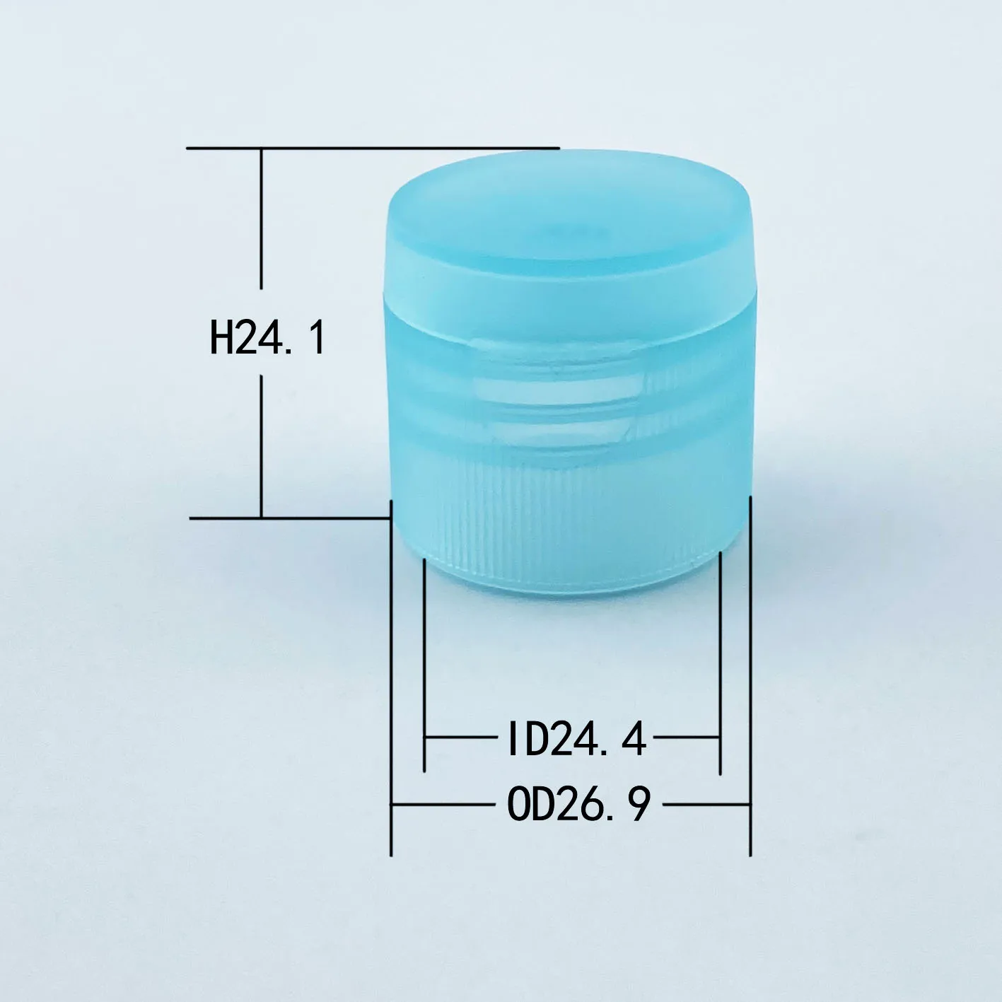 Toiletries/ toiletry product caps 24 mm plastic flip top caps PP material flip caps