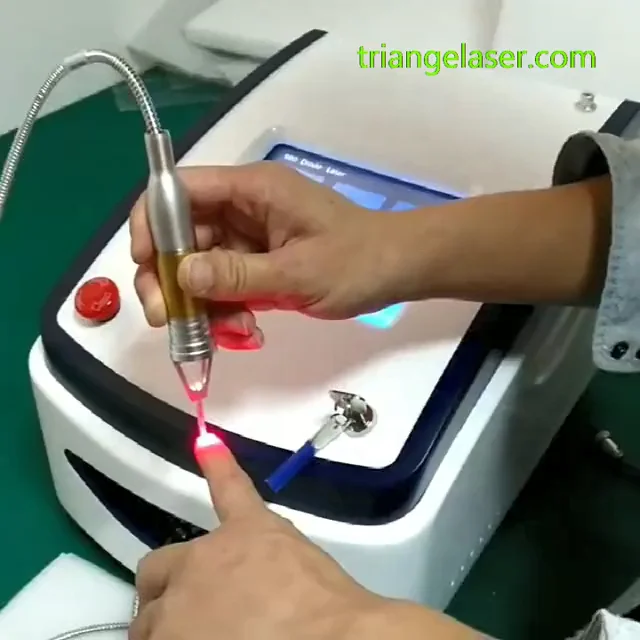 2024 Hot Sale 980nm Diode Laser Podiatry Physical Therapy Equipment Pain Relief Diode Laser Treatment for Onychomycosis