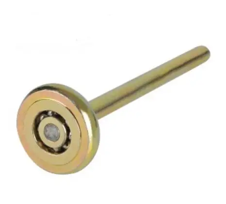 Ролики для гаражных дверей, Двойные мягкие колесики с валом, сталь 2 и 3 дюйма, в европейском стиле