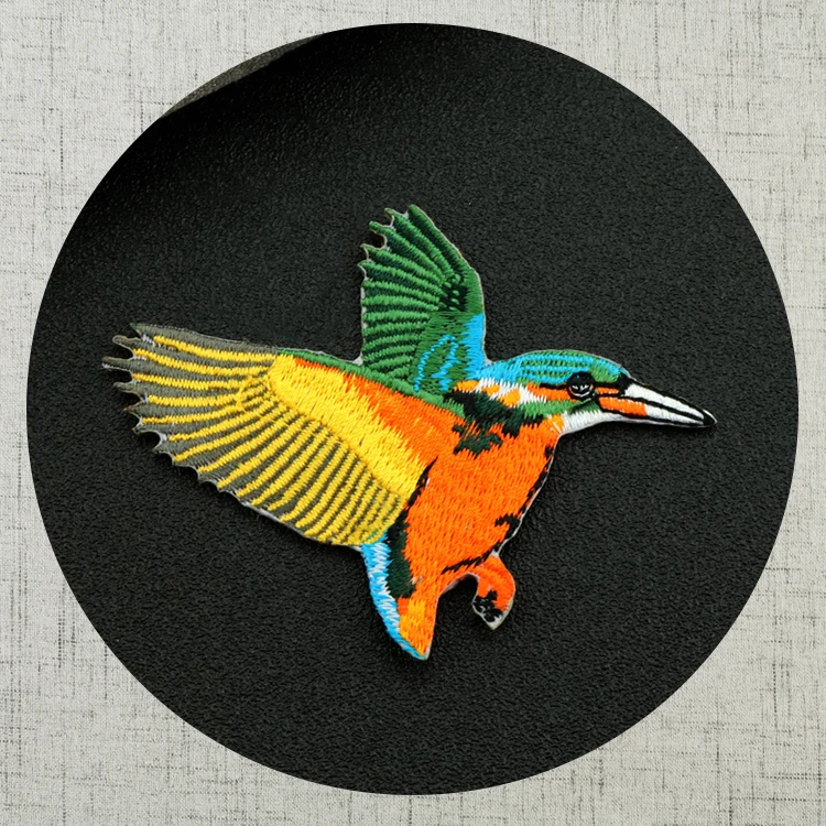 Factory Direct Bird series Embroidered Patch Good-looking Patches For  jackets Applique Custom Patches badge