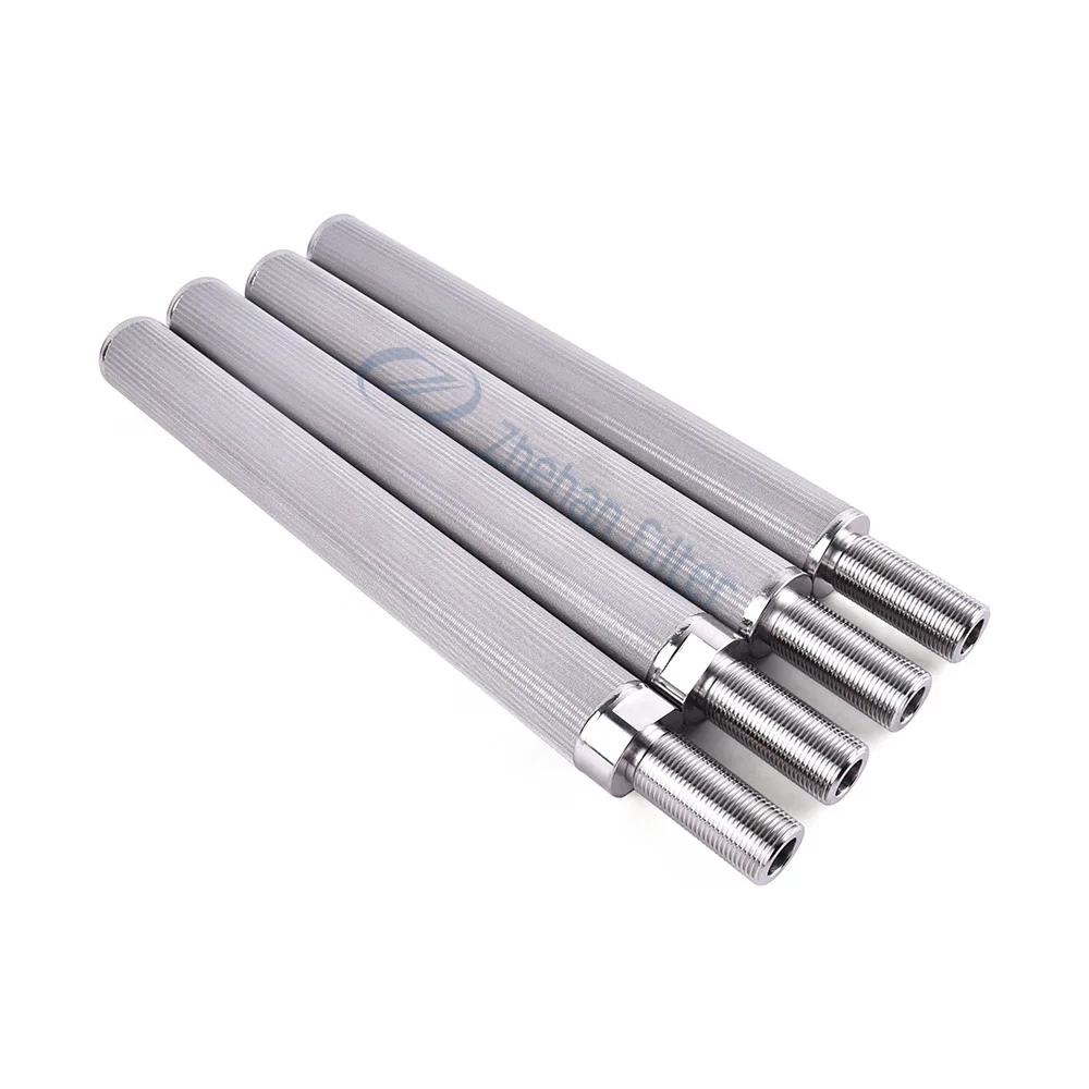 304 316 sintered stainless steel metal brass porous sinter filter quick-loading filter mesh for dust-free feeding station