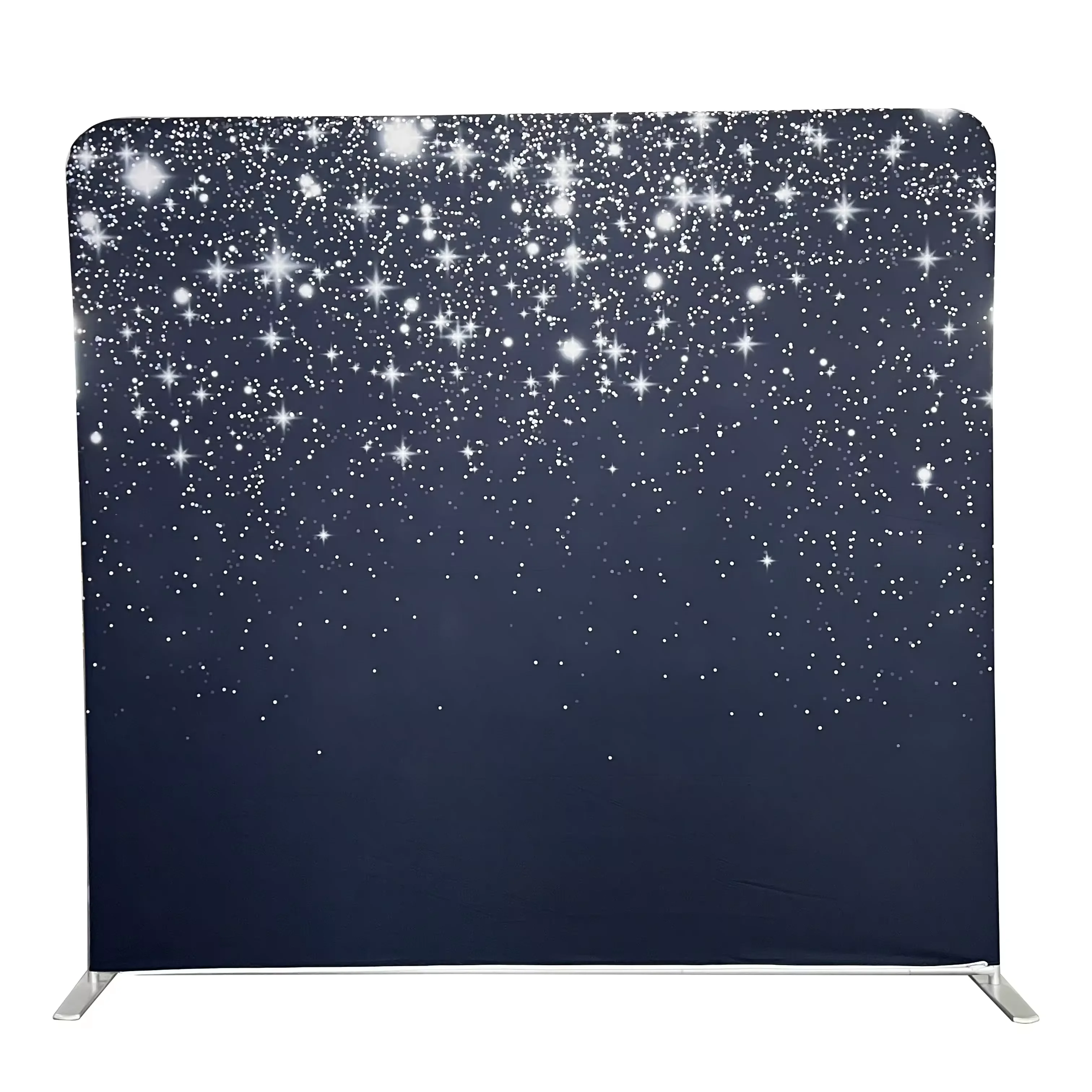 Hot Sale 8x8 Single or  Double Sided Custom Printed Tension Fabric Photo Booth Backdrop Background for Photography