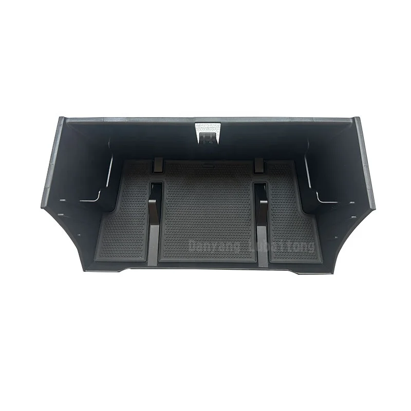 Car Accessories Black Mat Car ABS Black Central Storage Store Content Box For land rover defender 90 110 130 2020+