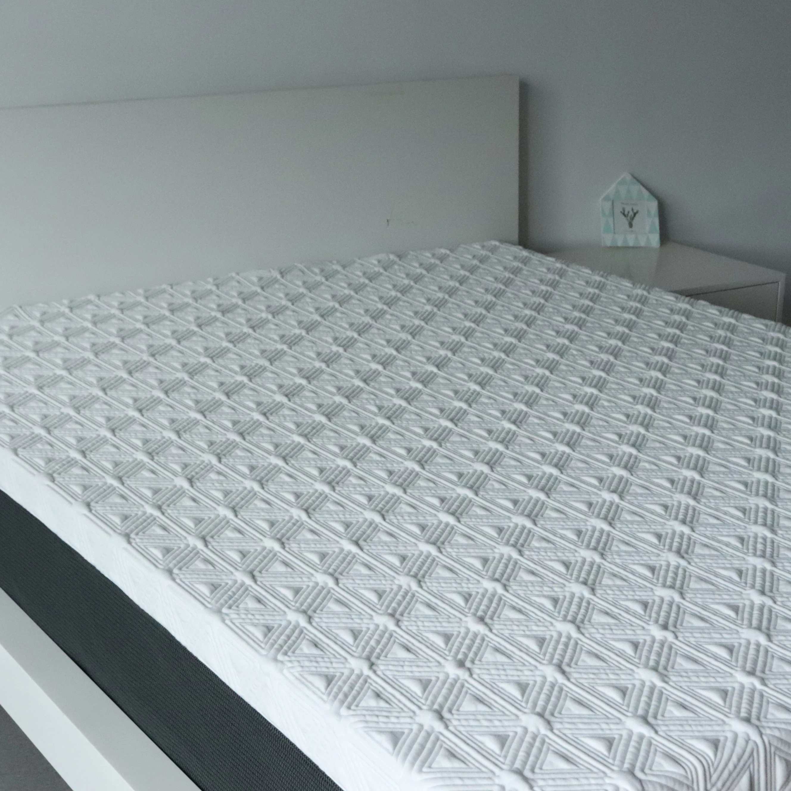 Antisepsis Anti-dust Woven Fabric 100% Polyester Bed Mat Jacquard Mattress Cover