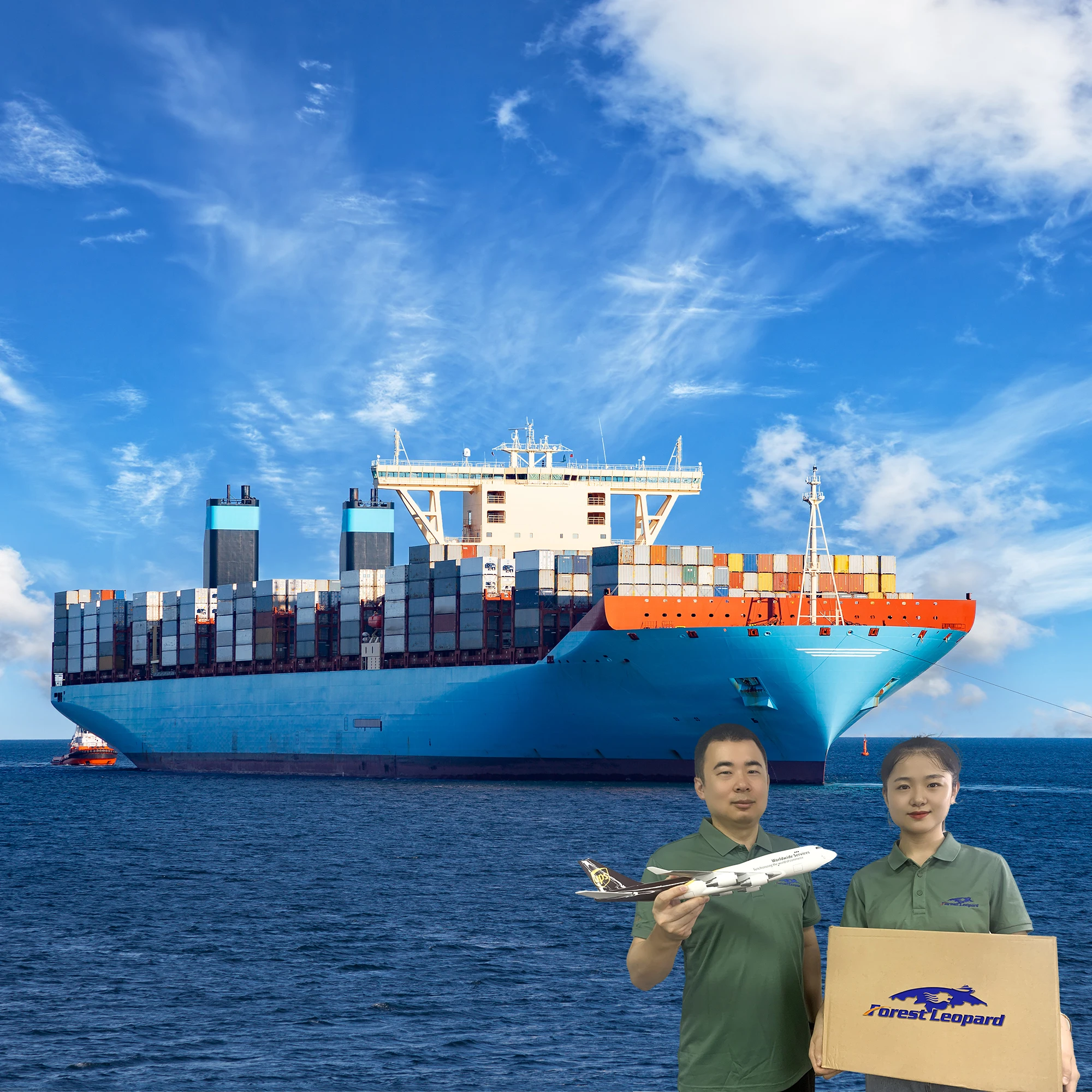 Door to Door FCL DDP Sea Freight Shipping Agent from China Shenzhen Guangzhou Shanghai to USA Europe Germany Italy Spain Poland