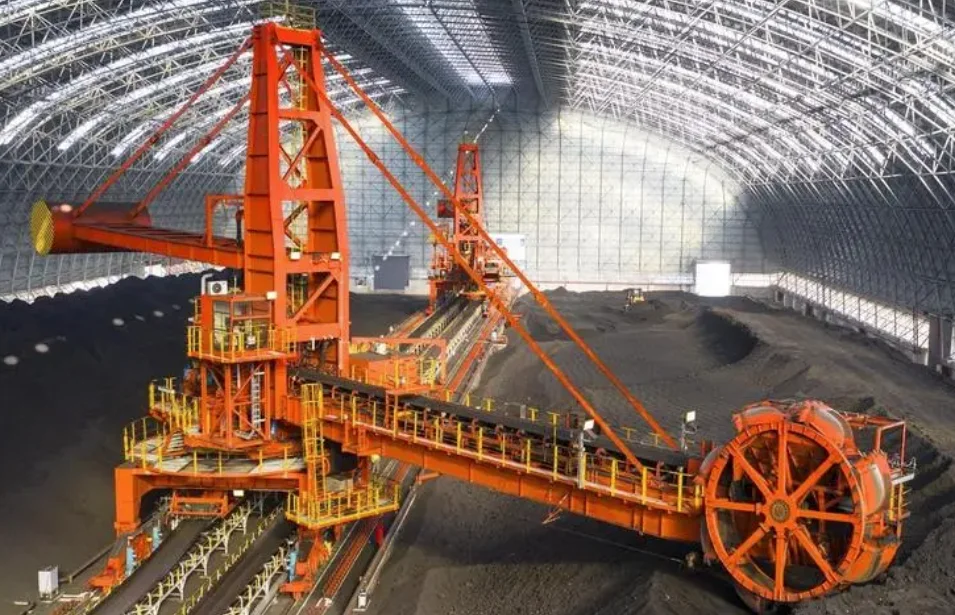 500t/h-2000t/h electric bucket wheel stacker reclaimer design stacker reclaimer with slew drive