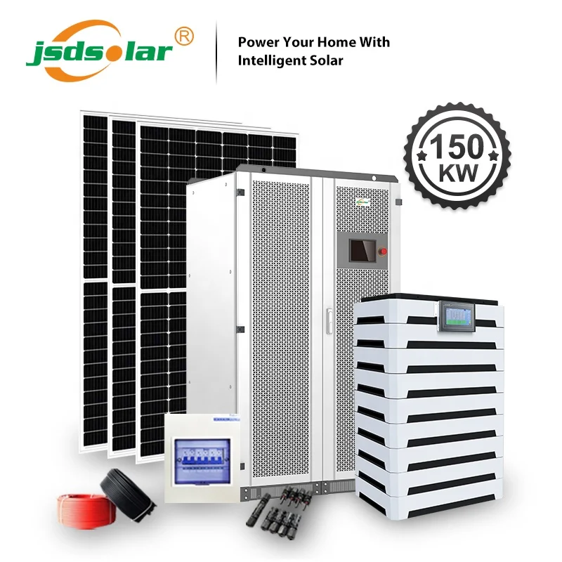 Commercial use tree 3 phase 50kw 100kw 200kw 250kw on/off grid solar system 50kva 100kva solar power system with battery