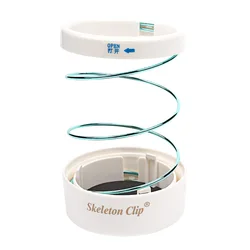 Hollow retractable pen holder Foldable pencil holder custom office desktop cosmetic brush holder Storage