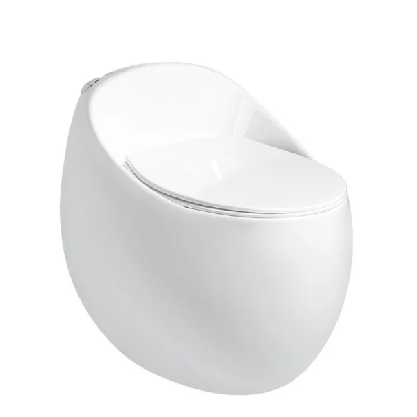 New Space Saving Creative Egg shaped Toilet Apartment Small Size Household Toilet