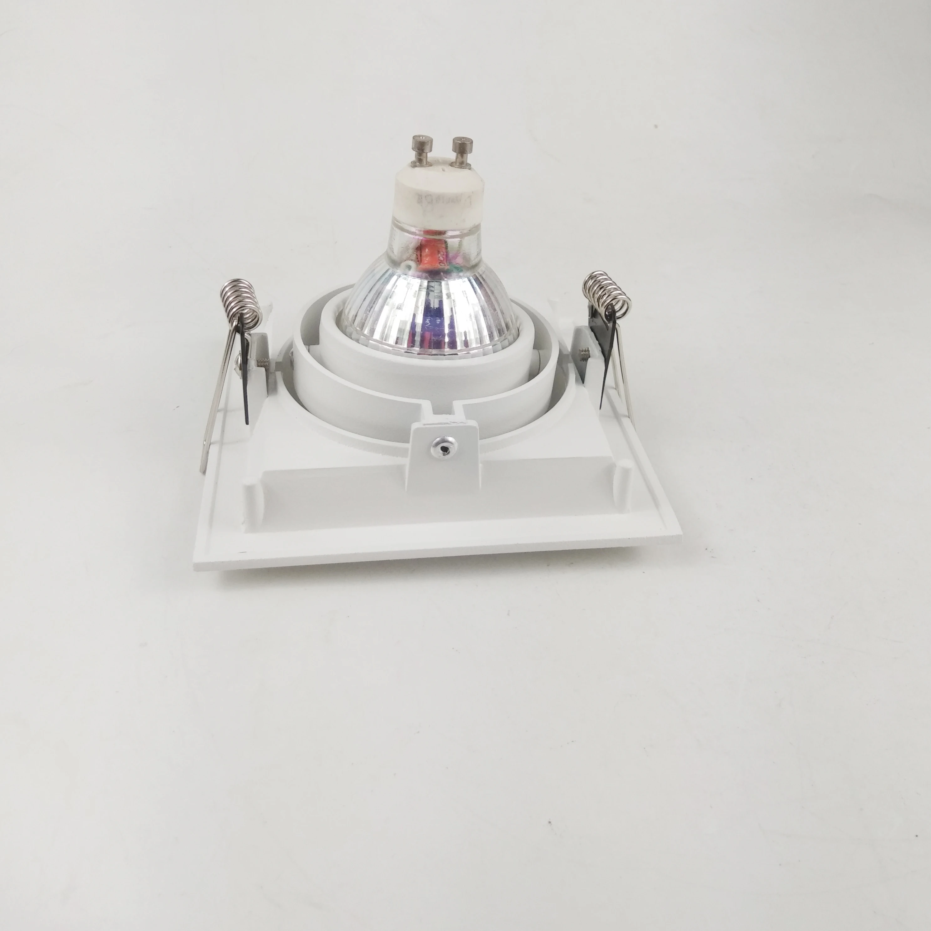 
Aluminium Alloy Titl And Rotatable One head GU10 MR16 Grille Spot light 