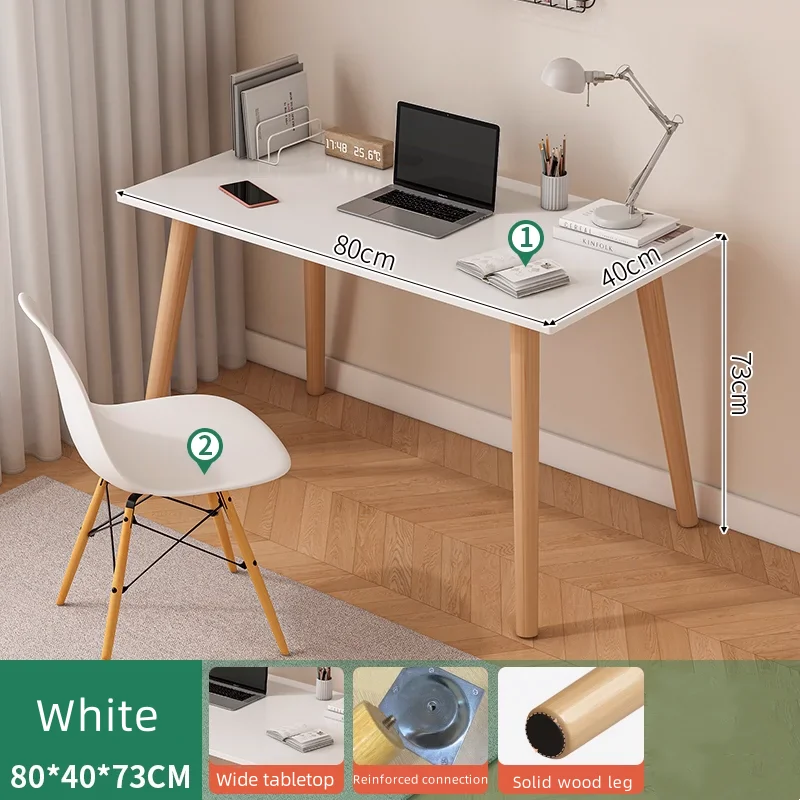 modern design computer desk office table with shelf table with metal frame for bedroom with printer space