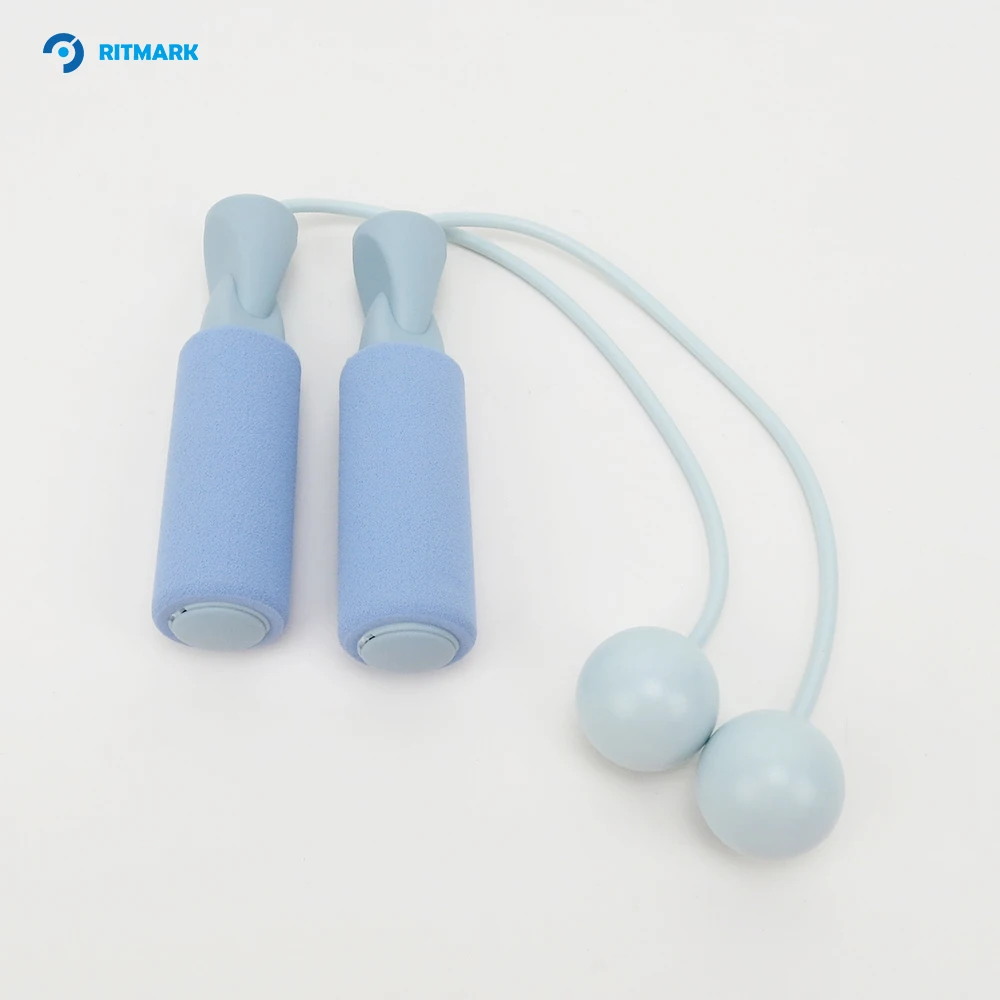 High Quality Fitness  Ball Bearing Weighted Cordless Wireless Skipping Jump Rope Without Rope