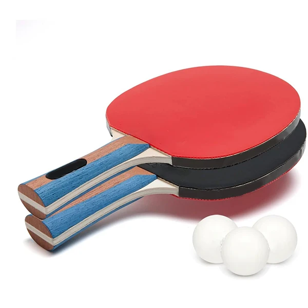 Professional custom logo table tennis ping pong paddle  set