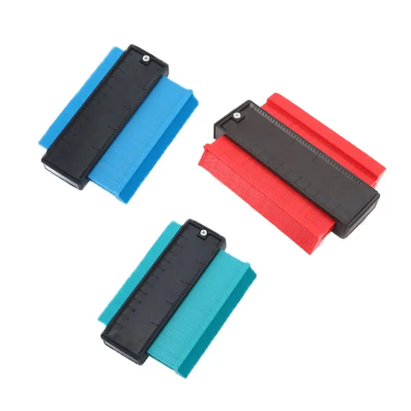 5/6/10/12Inch Plastic Gauge Contour Profile  Duplicator Wood Marking Tool For Perfect Fit Tiling Laminate Tiles General Tools
