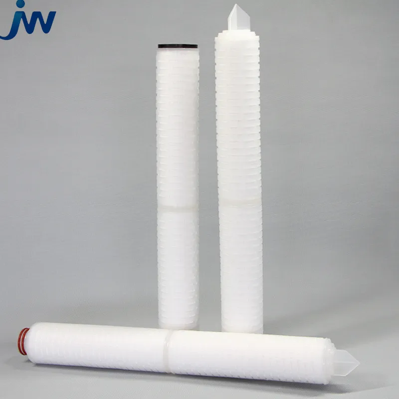 Guangzhou PES membrane Pleated filter cartridge for Water Purifier