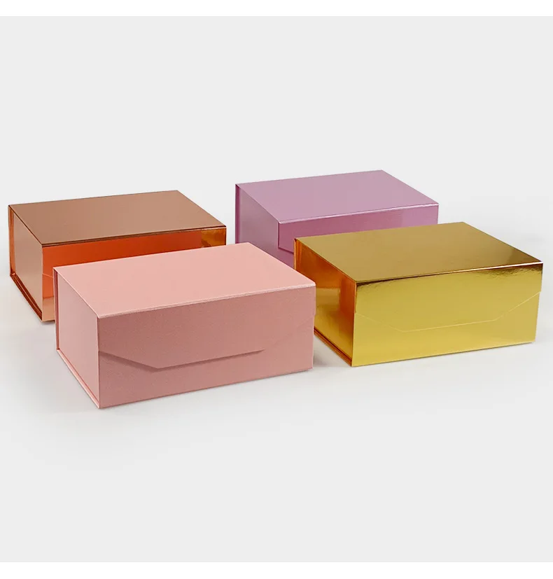 Custom  Luxury Foldablebox Magnetic Packaging Package Box Packing Gift Boxes for Clothing Brand