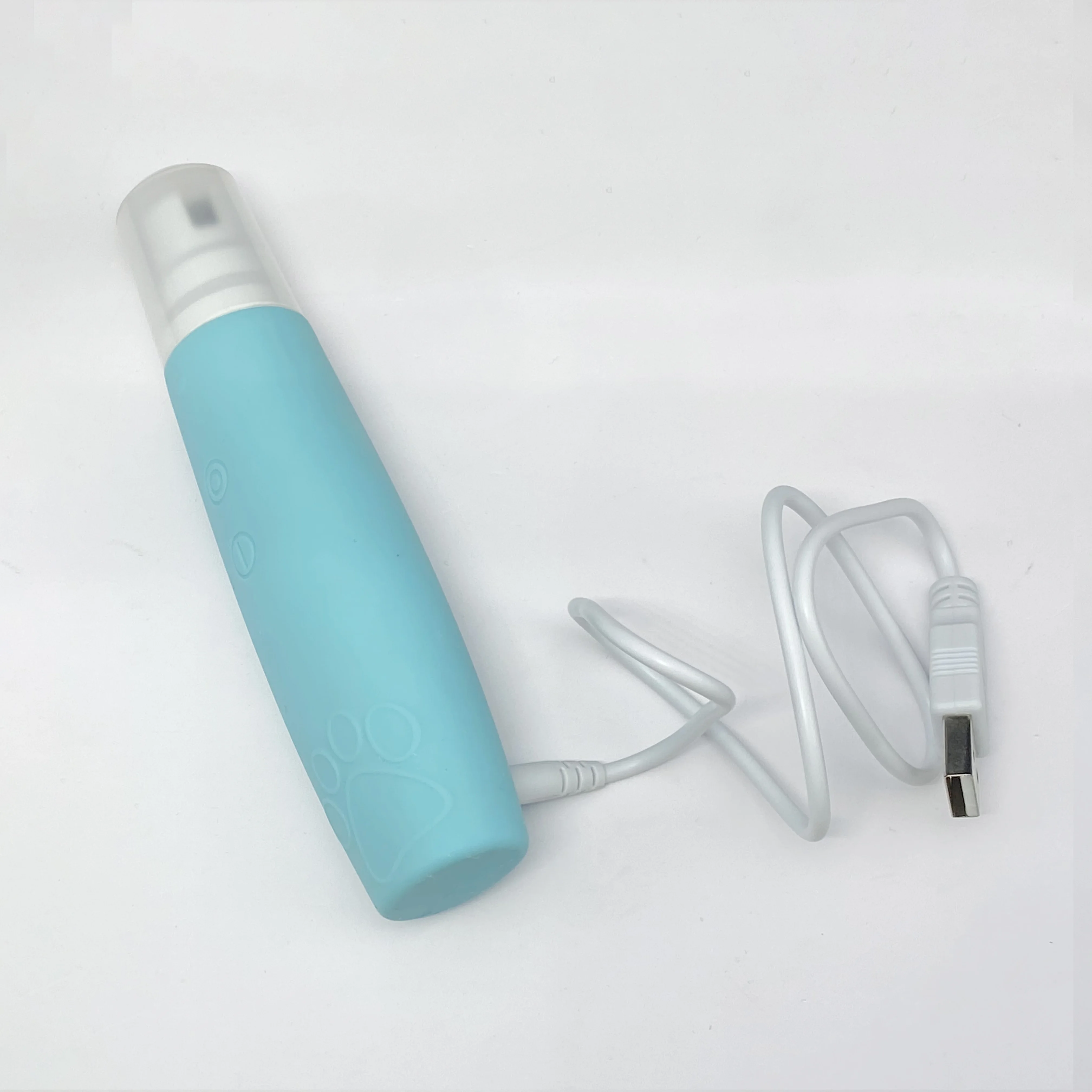 Electric Pet Nail Grinder with LED Light Powerful Motor Electric Cats Dog Claw Grinder Rechargeable Painless Clipper